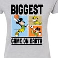 thumbnail image 3 of Disney - Biggest Game On Earth  - Juniors Fitted Graphic T-Shirt, 3 of 5