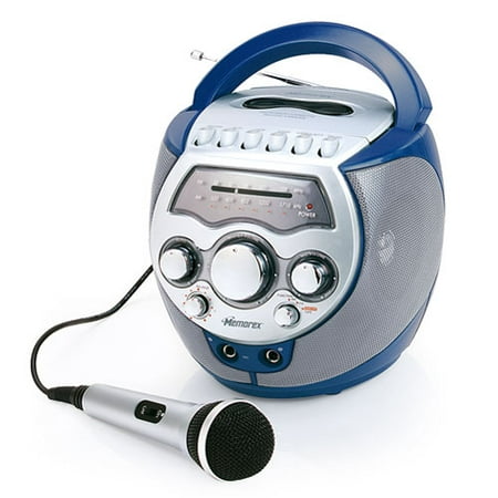 Memorex Portable Karaoke System, MKS1019BL