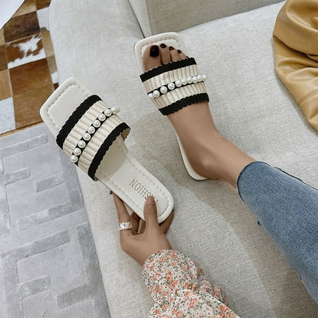 

Womens Sandals Gnobogi Women s Versatile Shoes Comfortable Sandals Fashion Premium Casual Cool Bottom Slippers Vintage Boho Sandals Black