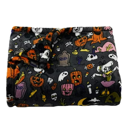 The Big One Oversized Plush Throw Blanket Halloween Mouse Friends 60" x 72" Child Teen
