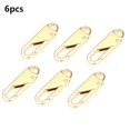 thumbnail image 1 of Bangus 6pcs Zipper Pull Replacement Zipper Repair Kit Zipper Slider Pull Tab Universal Metal Zipper Head, 1 of 4