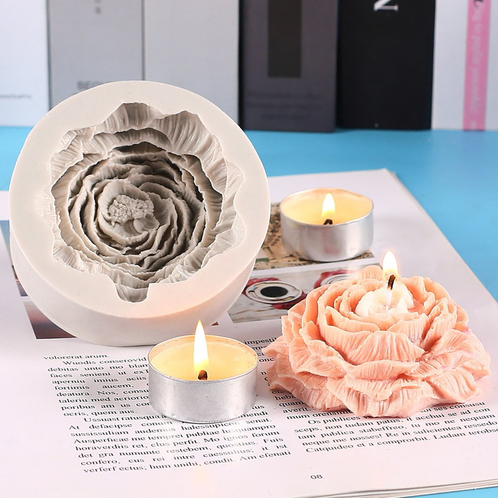 EIMELI Flower Silicone Mold DIY Making Oven Safe Practical Mini Flower Mold Handmade Cake Silicone Mold