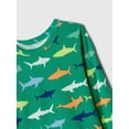 thumbnail image 2 of Set de pijama para bebé niño GAP Long John Deluxe Green 12-18 meses, 2 of 2