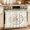 Beige, variant on Sand Dollar Coastal Oven Skirt Curtain 27"Wx20"L, Waterproof Ruffled Stove Cover Skirt with 8 Ribbon Ties, Summer Beach Beige Ocean Decorative Oven Door Curtain for Kitchen Dishwasher Cabinet