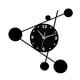 thumbnail image 2 of Reloj de pared geométrico con números arábigos, moderno, silencioso, sin tictac, para colgar. 30 cm, 2 of 8