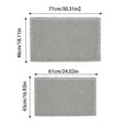 thumbnail image 3 of Binwennn Area Rug 6x8 Bath Mat Super Absorbent Non Bath Mats For Bathroom Floor Machine Washable Bathroom Rugs With Tassels Rubber Bathroom Mats Soft, 3 of 8