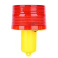 thumbnail image 1 of 1pc Solar LED Emergency Warning Flash Light Alarm Lamp Traffic Road Boat Red Light, 1 of 4