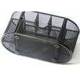 thumbnail image 3 of Accesorios de caja de almacenamiento de malla metálica Organizador de escritorio de malla creativo funciones para herramientas ieza Clips Negro Gloria organizador de escritorio de malla, 3 of 4