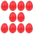 thumbnail image 1 of Miangastore 10pcs Simulation Egg Wooden Egg Model Tabletop Egg Decoration, 1 of 8