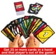 thumbnail image 4 of Pack Combo de Juegos de Cartas Mattel: Uno No Mercy Flip Phase 10, 4 of 6