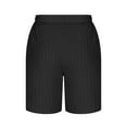 thumbnail image 5 of Yaoyar Men Casual Fashion Loose Summer Comfortable Pocket Drawstring Elastic-Waist Shorts Half Shorts Pants Classic Fit Stretch Flat Front Shorts, 5 of 7