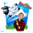 thumbnail image 2 of Globo Inflable de Oveja Ballooniacs con Palo Juguete para Niños, 2 of 6