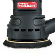 Hyper Tough 2.5 Amp Corded 5 inch Orbital Sander with Dust Bag, Vacuum Hose Adapter & 3 Sanding Sheets, New Condition