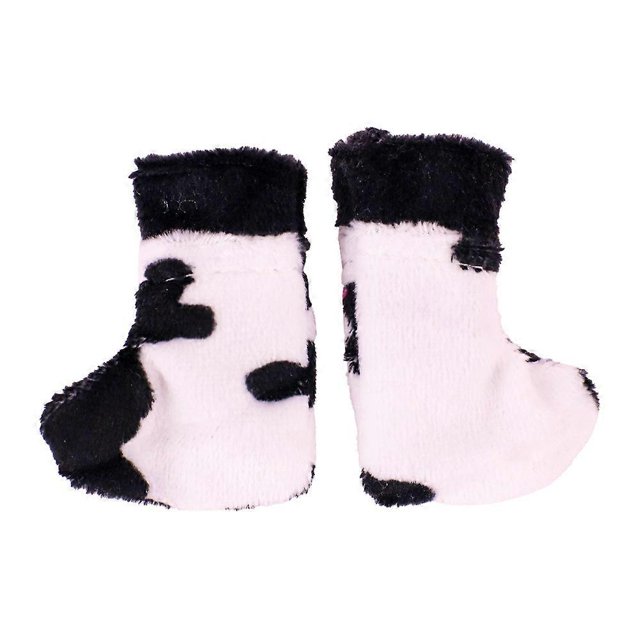 1 Pair Miniature Doll Socks Dolls Footwear Dress Up Accessories Holiday Decor for DIY Doll Costumes Play Doll Accessories