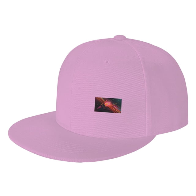 ZICANCN Abstract Baseball Caps, Trucker Hats for Men And Women, Adjustable Breathable Flat Caps, Pink