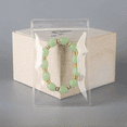 thumbnail image 1 of Práctica bolsa de PVC para guardar joyas, antioxidación, para pendientes, collares y pulseras, a prueba de polvo, transparente y gruesa, 1 of 5