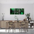 thumbnail image 4 of Erosebridal Green Gamer Gaming Paintings Wall Decor Bedroom , Video Game Checkered Wall Decor for Living Room Set, 4 of 5