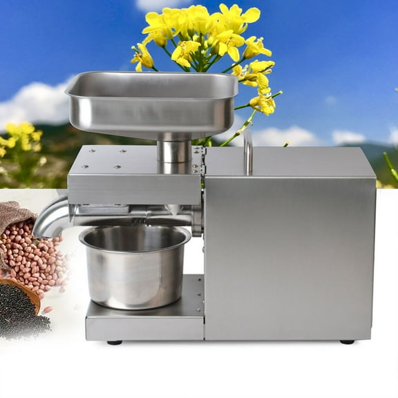 Modern Commercial Automatic Oil Press Machine Cold&Hot Oil Maker Oil Extractor 110V for Most Oil Crops