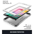 thumbnail image 4 of Galaxy Tab A 8.0 2019 Rugged Case with Kickstand,SM-T290 SM-T295, Poetic Full Body Shockproof Cover, Built-in-Screen Protector, Revolution, for Samsung Galaxy Tab A Tablet 8.0 Inch (2019), White/Gray, 4 of 7