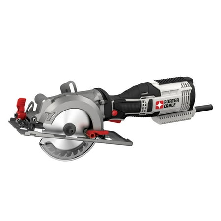 Factory-Reconditioned Porter-Cable PCE381KR 5.5 Amp 4-1/2 in. Compact Circular Saw Kit