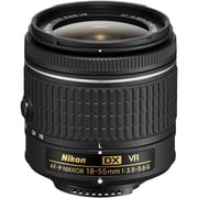 Nikon AF-P DX NIKKOR 18-55mm f/3.5-5.6G VR Lens - International Model PRO BUNDLE White Box