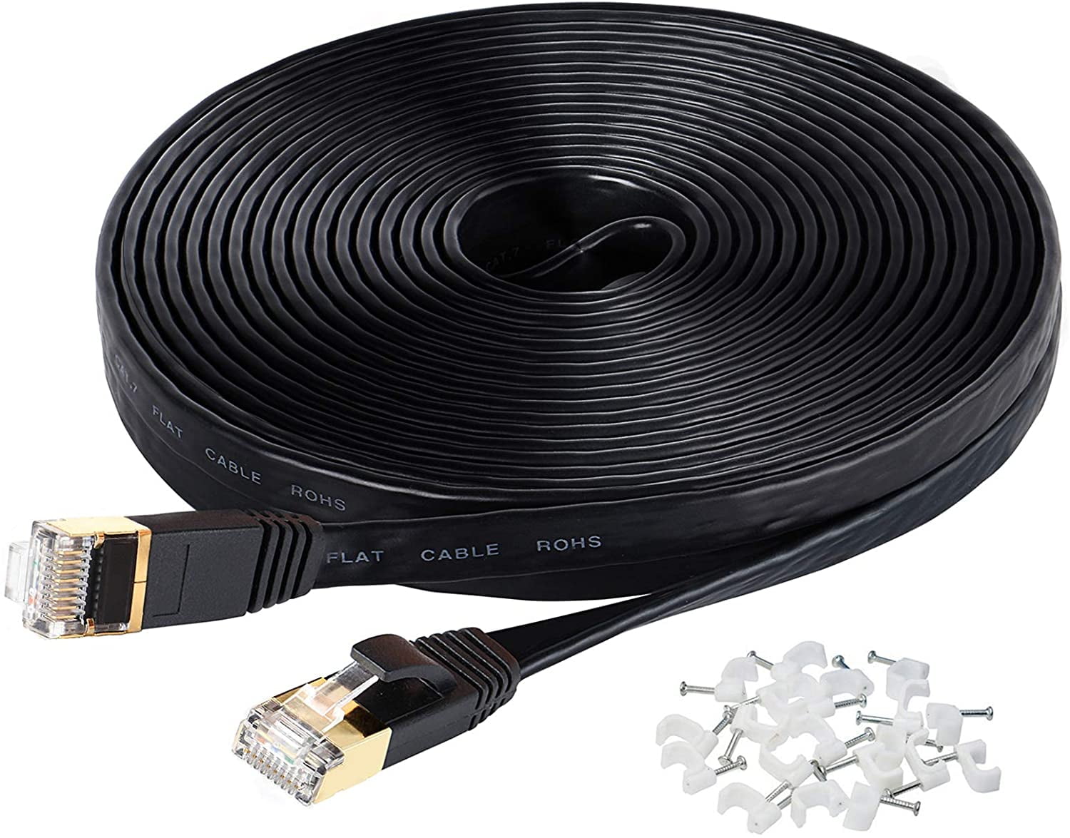Câble Ethernet Cat 7 Vention, Câble Lan Réseau Cat7 Haute Vitesse, Cordon  De Raccordement Sftp Rj45 Pour Routeur/modem/xbox, Mode en ligne