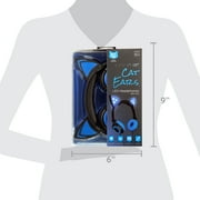Hype Wired Blue LED Cat Ear Headphones with 3.5mm Jack Plug