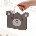 thumbnail image 4 of Unique Bargains Animal Pattern Gift Bags 4 Pcs for All Occasions Brown, 4 of 5