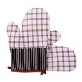 thumbnail image 2 of 2 guantes de algodón resistentes al calor para horno microondas, barbacoa y ollas., 2 of 5