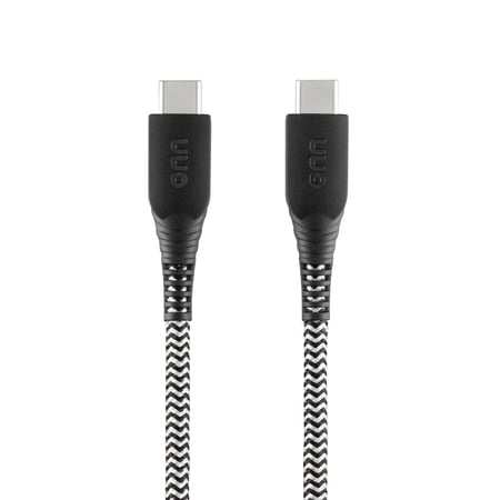 onn 6' USB-C Cable USB-if Certified Black Compatible with Iphone 17/16/15 Series, Samsung, 1 Pack