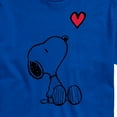 thumbnail image 3 of Peanuts - Valentine's Peanuts Snoopy Heart - Men's Short Sleeve Graphic T-Shirt, 3 of 6