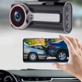 thumbnail image 1 of RYRDWP Car Recorder Car Front Car Inside Car Rear Three Record Night Vision Enhanced Black HD Lens 2.0 Inch Screen Loop Recording, 1 of 9
