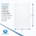 thumbnail image 2 of Dynarex Flush Away 9 x 13 Inch Flushable Wet Wipes with Aloe, Scented, 60 Wipes, 1 Pack, 2 of 6