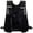 Black, variant on Slccxzc Lightweight Running Vest, Reflective Hydration Vest with Phone Holder