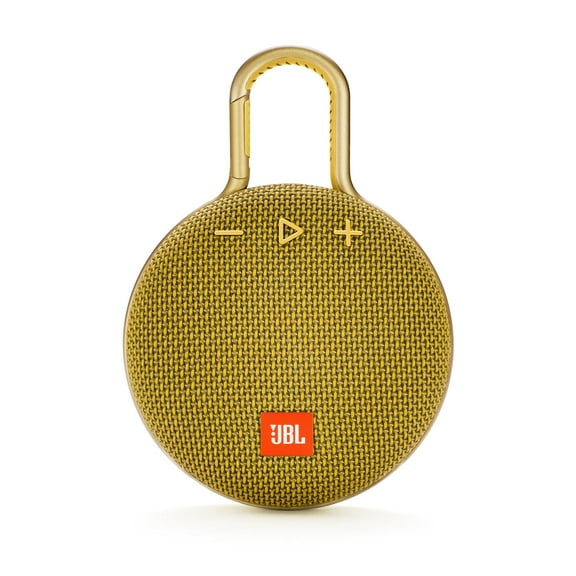 Open Box JBL Clip 3 Mustard Yellow Portable Bluetooth Speaker