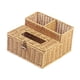 thumbnail image 4 of Caja de almacenamiento de pañuelos, porta pañuelos tejidos, organizador de pañuelos, soporte de almacenamiento de pañuelos para tocador, decoración, 4 of 9