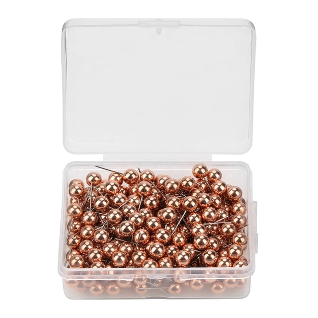Drawing Pin,200pcs Round Ball Plastic Map Pin Map Tack Remarkable Clarity