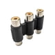 thumbnail image 1 of Bearachild Acoplador de Audio 3RCA multifuncional, práctico adaptador a hembra, conector profesional, convertidor de enchufe, enchufe de Cables de audio/vídeo, 1 of 6