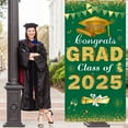 thumbnail image 5 of ZLBDYG Congrats Grad Class of 2025 Sign Banner Door Cover, Graduation Party Decorations, Large Front Door Porch Sign Backdrop for Wall Indoor Outdoor Photo Booth Props Party Supplies, 5 of 7