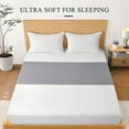 thumbnail image 6 of Grounding Sheets for Bed Earth Grounded Sheet Pad 10% Silver Fiber+90% Organic Cotton, for Queen, King and All Mattress Sizes, with Outlet Tester & Cord 110"*24" (Gray), 6 of 8