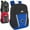 Male Colors Pack, variant on Summit Ridge 24 Pack of Bulk Wholesale Reflective, Multi-Pocket, Multi-Purpose Backpacks for Work, School, College, Classrooms, Charity and Homeless Donation in Male Colors Pack