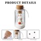 thumbnail image 1 of Luz De Noche De Botella De Deriva De Conejo USB LED Rabbit Drift Bottle Night Light 500mAh 3 engranajes regulable adornos decoración, 1 of 8
