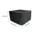thumbnail image 3 of Patio Furniture Cover Garden Table Chair Sofa Cover Waterproof Dust Proof Resistent Outdoor Ox ford Cloth Protective Cover, 3 of 7
