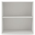 thumbnail image 4 of Furniture of America Brooks Stackable 2-Tier Wood White Bookcase, 4 of 13