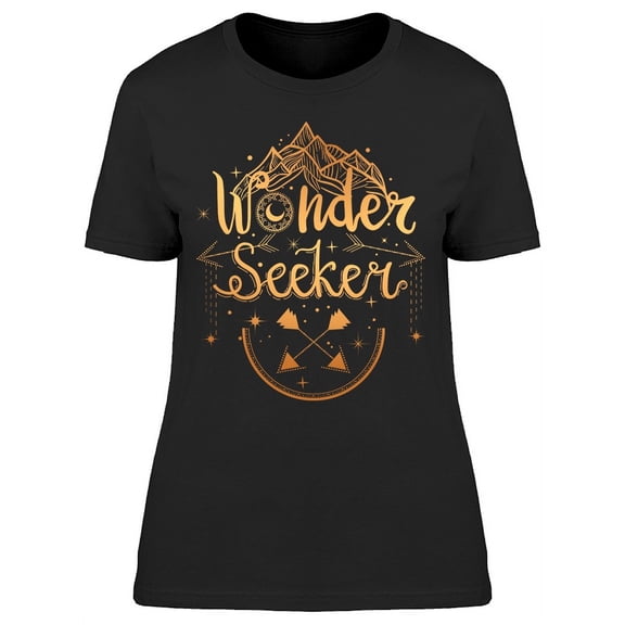 Wonder Seeker, Arrows Mountains  T-Shirt Women -Image by Shutterstock, Female Small