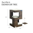 thumbnail image 5 of Sam's Pets Escher Cat Tree 23.5'' in Dark Walnut, 5 of 5