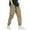 New1/Khaki, variant on Otvok Mens Side Pockets Small Feet Tight Fitting Pants Full Length Pants