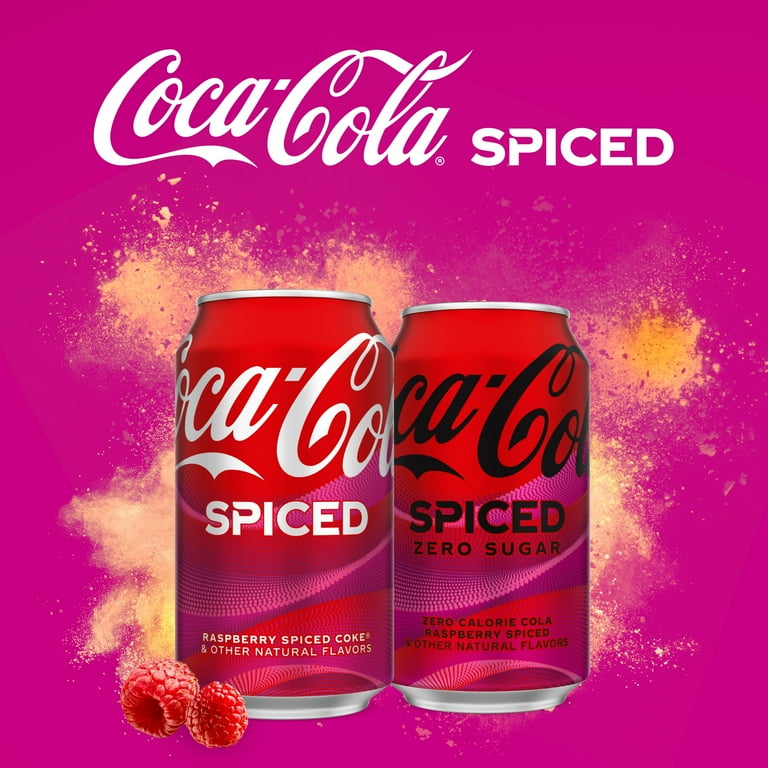 Coca-Cola® Original Spiced Raspberry Coke, 12 Pack, Multipack