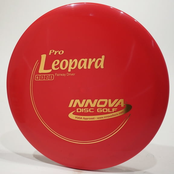 Innova Pro Leopard Disc Golf Fairway Driver, Pick Color/Weight [Stamp & Exact Color May Vary] Red 173-175 grams