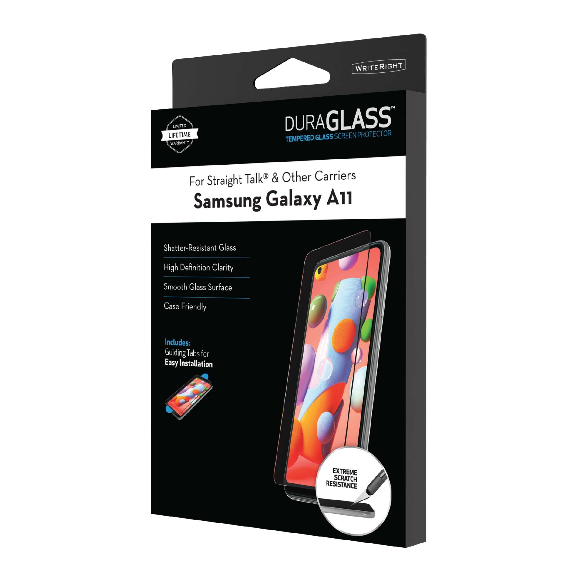 DuraGlass Tempered Glass Screen Protector for SAMSUNG Galaxy A11